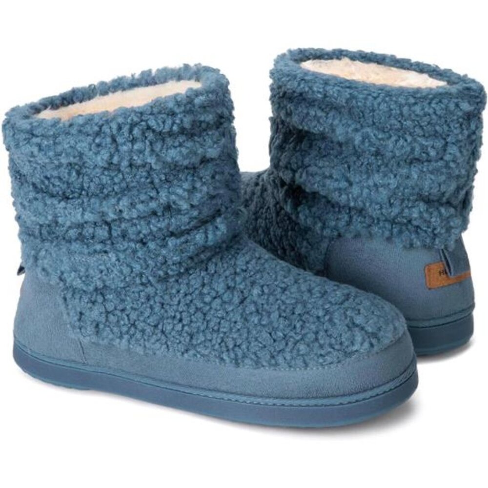 Women's Bootie Slippers Memory Foam with Non-slip Rubber Soles